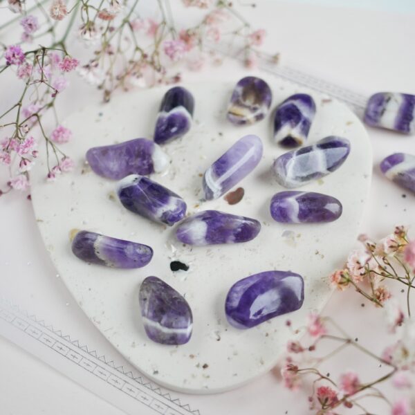 Ametyst Chevron Polerowany 3cm