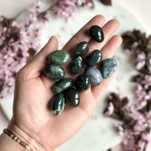 polerowany agat mszysty