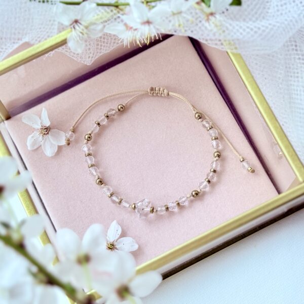 bransoletka kryształ górski