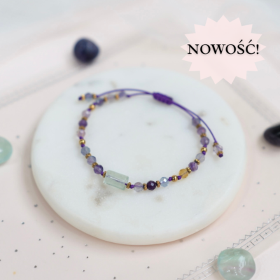 Bransoletka Fluoryt - Amulet Geniusza