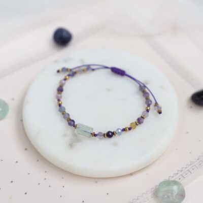 Bransoletka Fluoryt - Amulet Geniusza