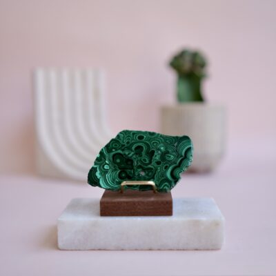 malachit nr 6 polerowany