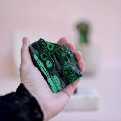 malachit polerowany nr 7