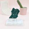 Malachit Polerowany: Kamień Ochrony i Transformacji z Konga 131 g (12,5 × 7 cm), nr 9 2 malachit numer 9