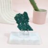 Malachit Polerowany: Kamień Ochrony i Transformacji z Konga 131 g (12,5 × 7 cm), nr 9 3 malachit nr 9