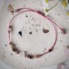 Bransoletka minimalistyczna z kwarcem różowym, granatem i rodonitem - Amulet Szczęśliwej Miłości 4 Minimalistyczna bransoletka z kwarcem różowym, granatem i rodonitem, Amulet Szczęśliwej Miłości cała