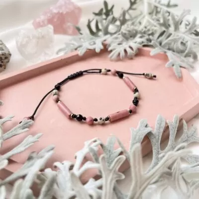 Bransoletka Rodonit - Amulet Pozytywnego Myślenia