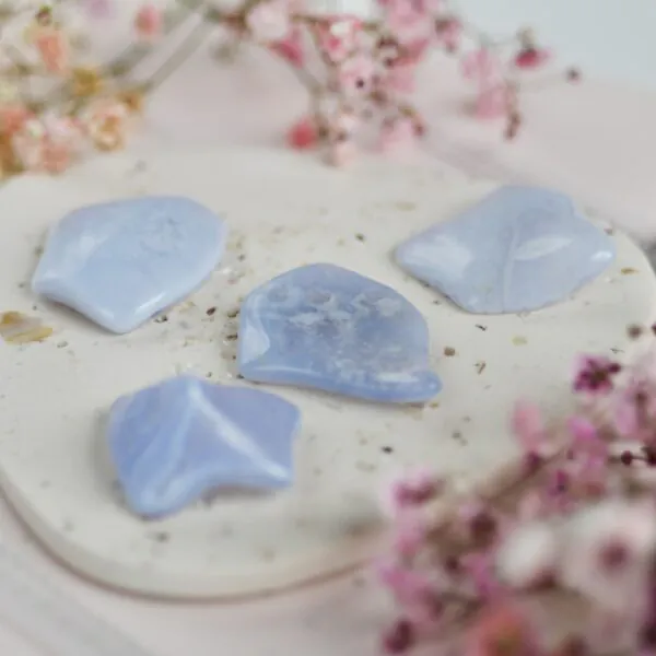 Agat koronkowy, agat blue lace, chalcedon niebieski