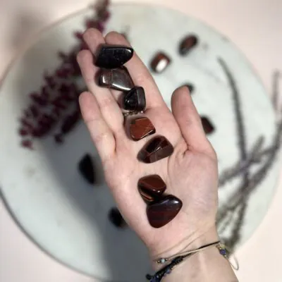 bawole oko mini polerowane na dłoni
