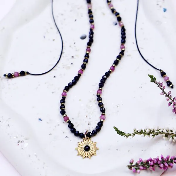 naszyjnik z turmalinem